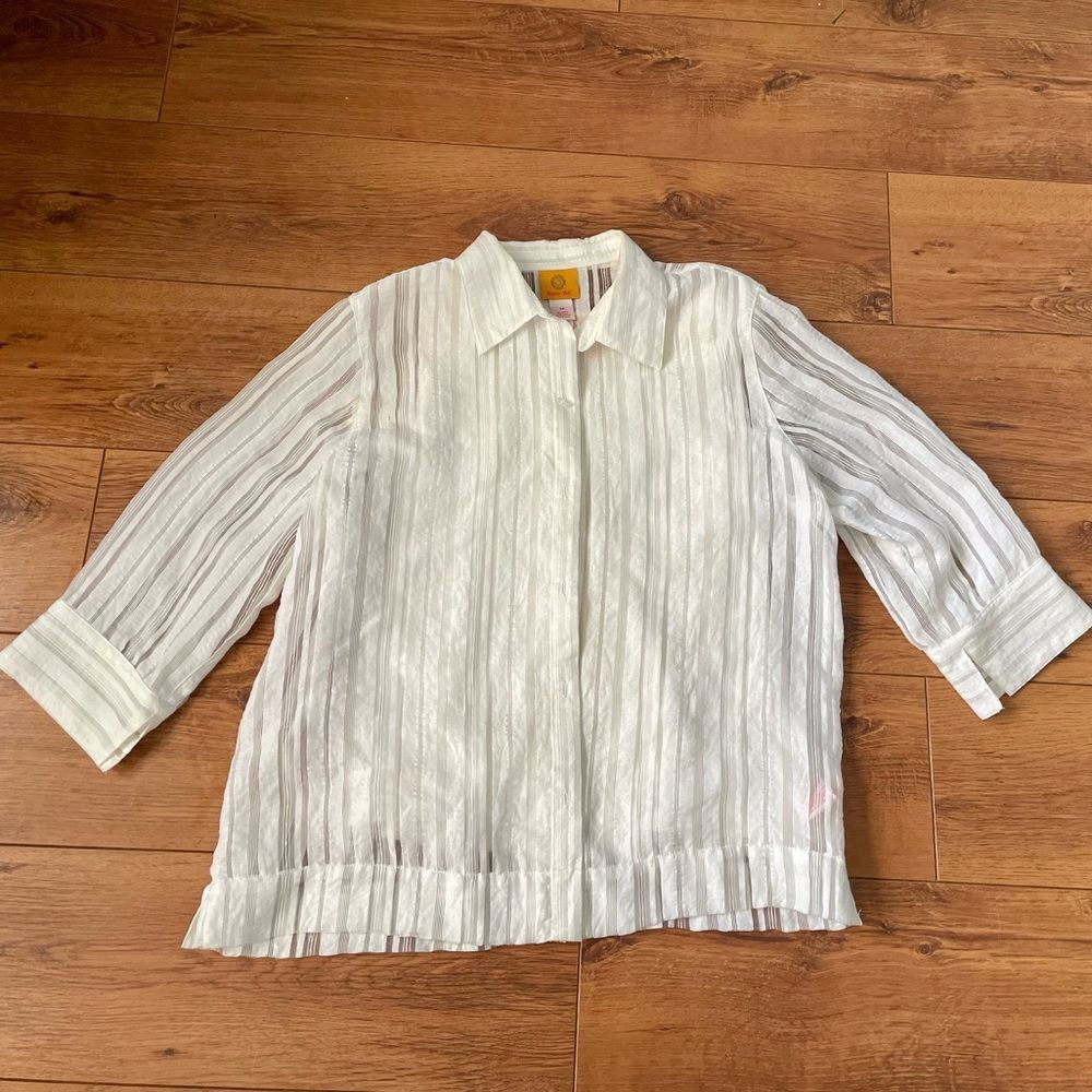 Ruby Rd while blouse -14